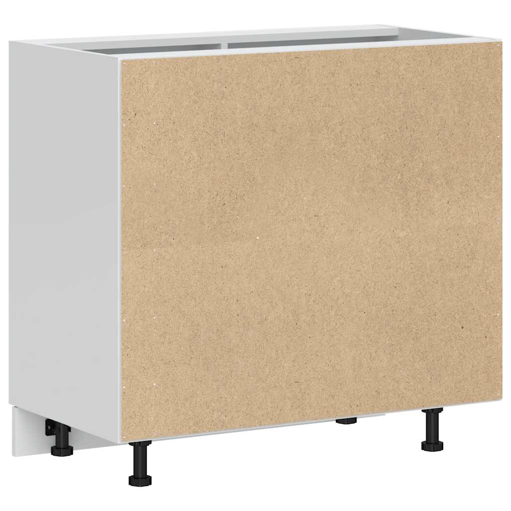 Βάση Νιπτήρα "Lyon" Γκρι από Σκυρόδεμα από Μηχανικό Ξύλο - Pakobazaar