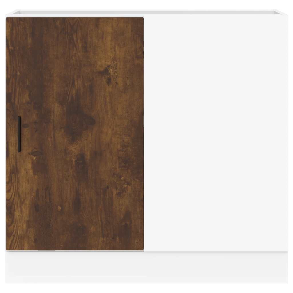 Βάση Νιπτήρα "Lyon" από Καπνιστή Δρυ με Τεχνητή Δρύ - Pakobazaar