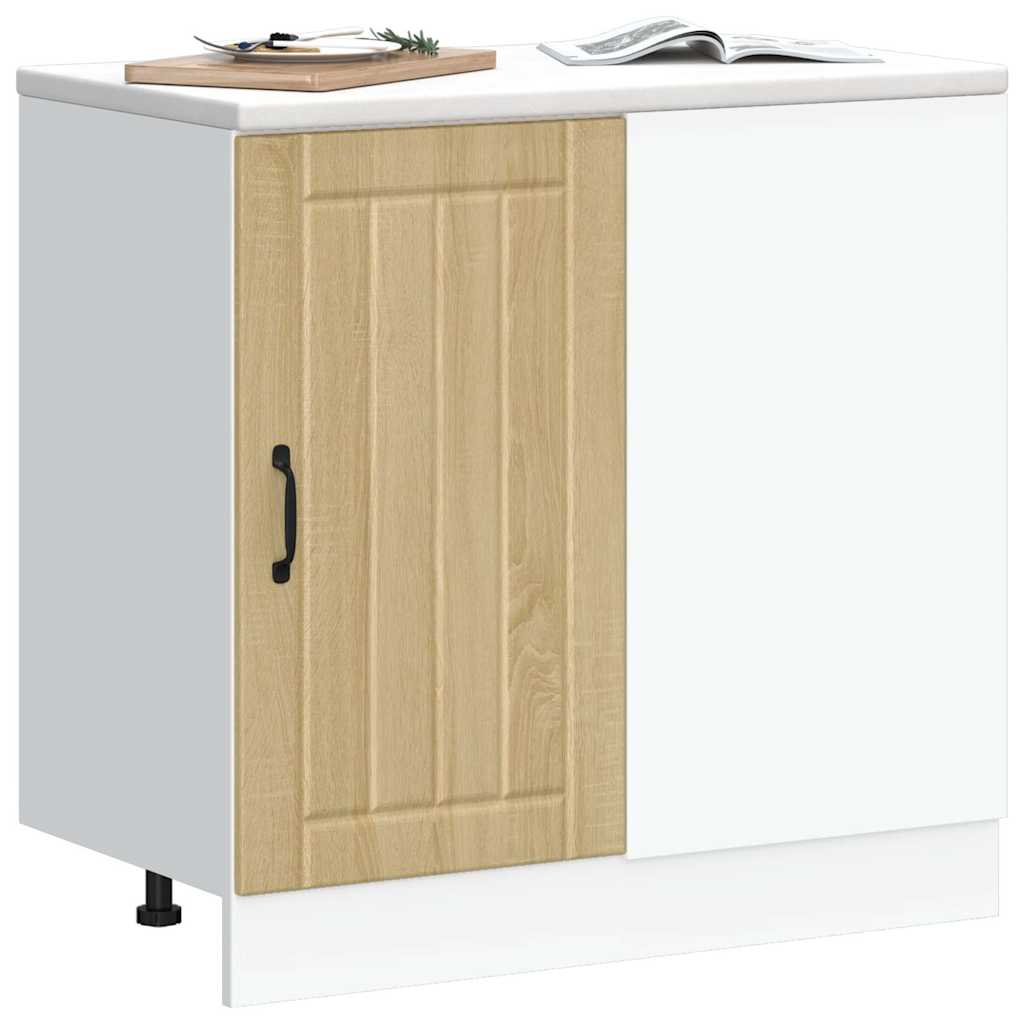 Κάτω ντουλάπι κουζίνας "Lucca" Sonoma Oak Engineered Wood