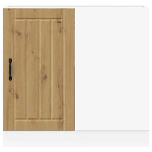 Κάτω ντουλάπι κουζίνας "Lucca" Artisan Oak Engineered Wood - Pakobazaar