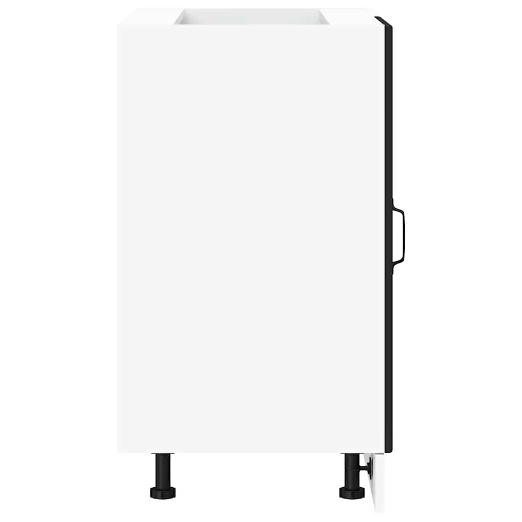 Βάση Κουζίνας "Kalmar" Μαύρο από Μηχανικά Επεξεργασμένο Ξύλο - Pakobazaar