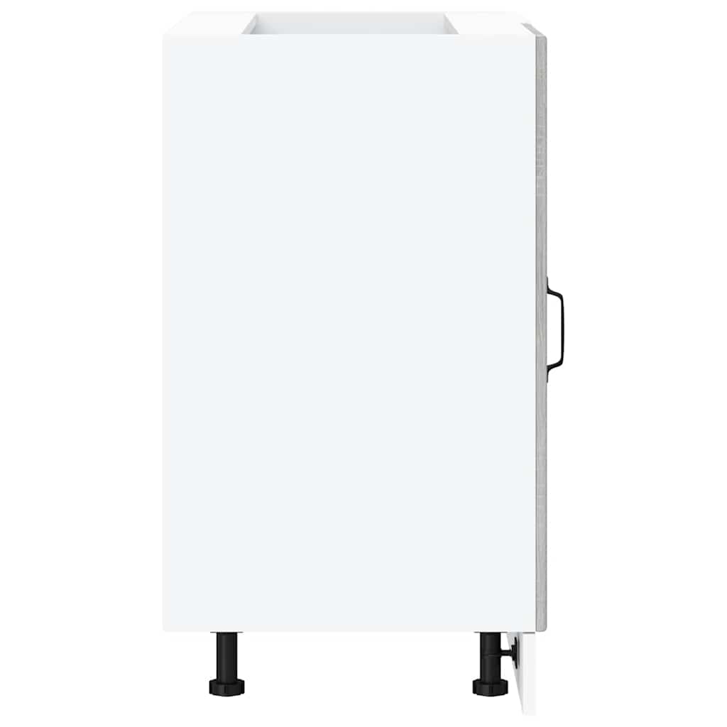 ντουλάπι βάσης κουζίνας Kalmar Γκρι sonoma Επεξεργασμένο Ξύλο