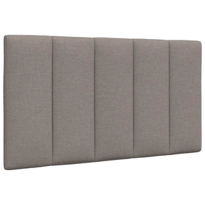 Σκελετός Κρεβατιού Χωρίς Στρώμα Hanko Taupe 80x200 εκ. Υφασμάτινο