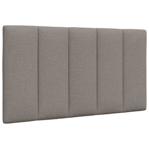 Σκελετός Κρεβατιού Χωρίς Στρώμα Hanko Taupe 90x200 εκ. Υφασμάτινο