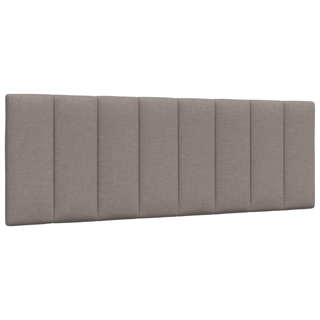 Σκελετός Κρεβατιού Χωρίς Στρώμα Hanko Taupe 140x190 εκ. Υφασμάτινο - Pakobazaar