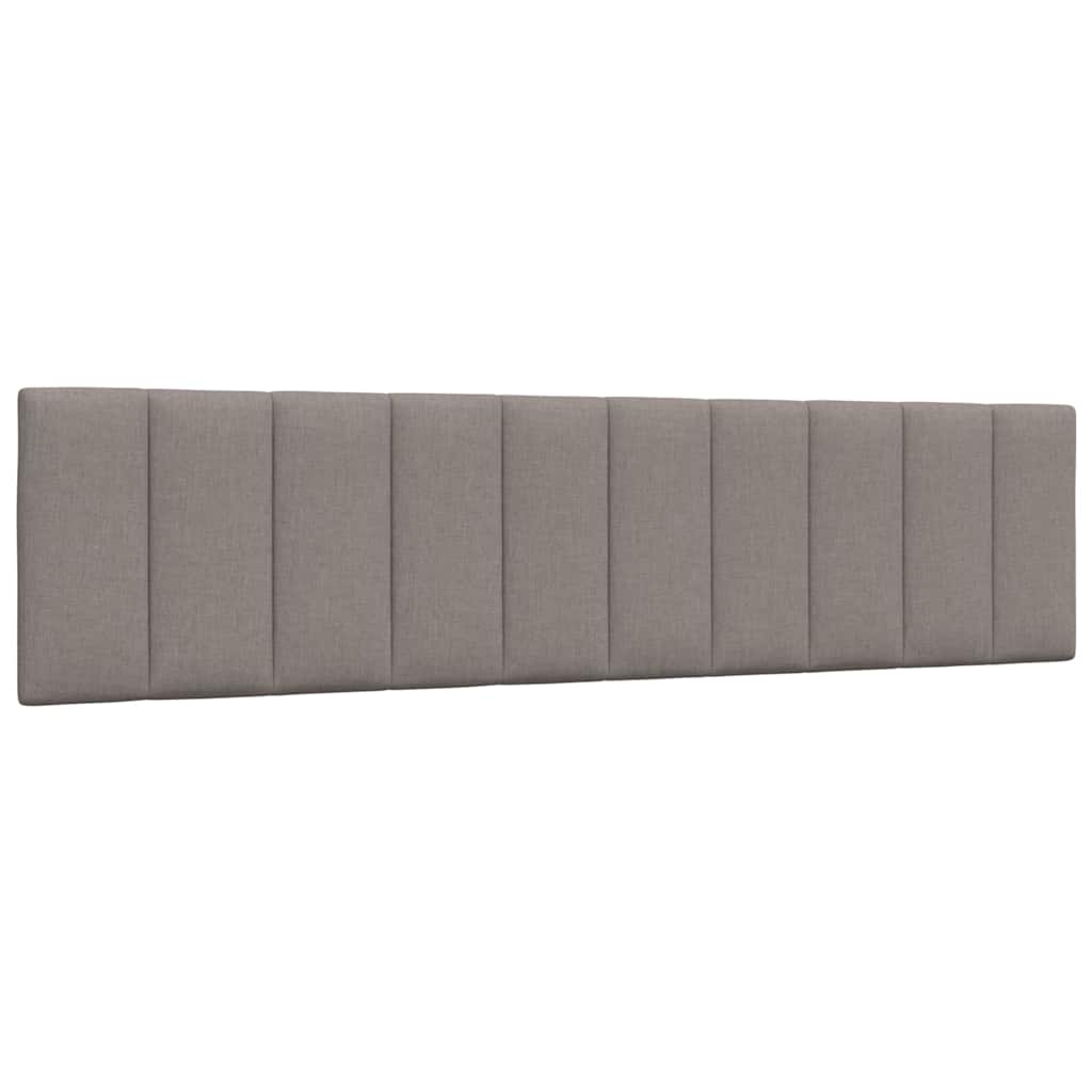 Σκελετός Κρεβατιού Χωρίς Στρώμα Hanko Taupe 200x200 εκ.Υφασμάτινο - Pakobazaar