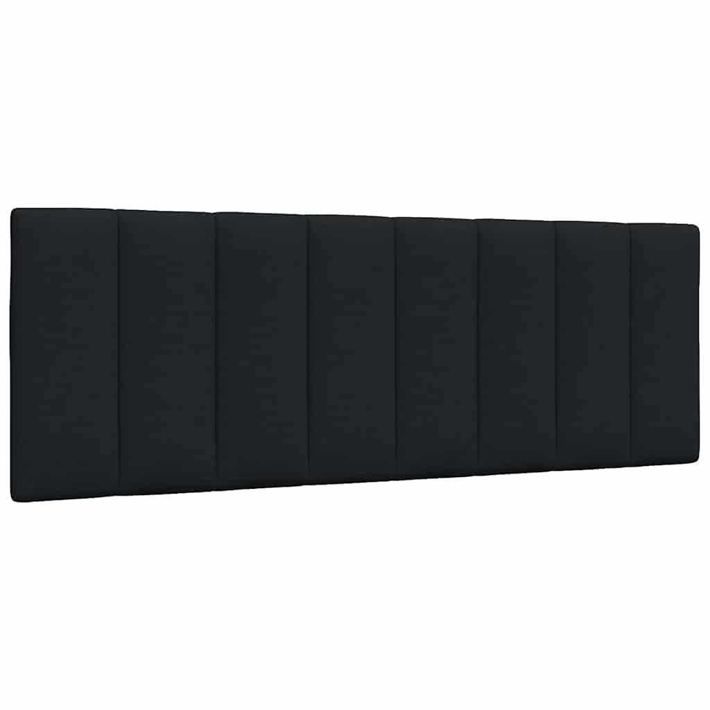 Σκελετός Κρεβατιού Χωρίς Στρώμα Hanko Μαύρο 140x190 εκ. Υφασμάτινο
