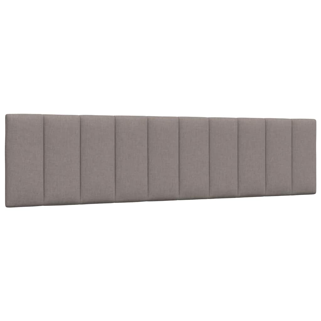 Σκελετός Κρεβατιού Χωρίς Στρώμα Hanko Taupe 200x200 εκ.Υφασμάτινο - Pakobazaar