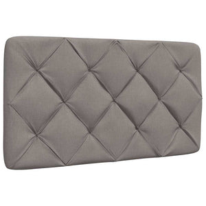 Σκελετός Κρεβατιού Χωρίς Στρώμα Taupe 90x190 εκ. Υφασμάτινο