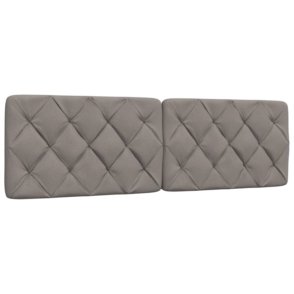 Σκελετός Κρεβατιού Χωρίς Στρώμα Taupe 160x200 εκ. Υφασμάτινο - Pakobazaar
