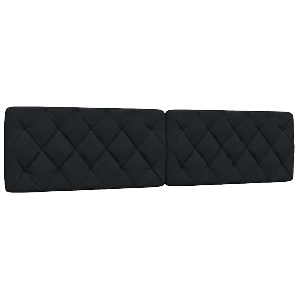 Σκελετός Κρεβατιού με LED Χωρίς Στρώμα Μαύρο 200x200 εκ. - Pakobazaar