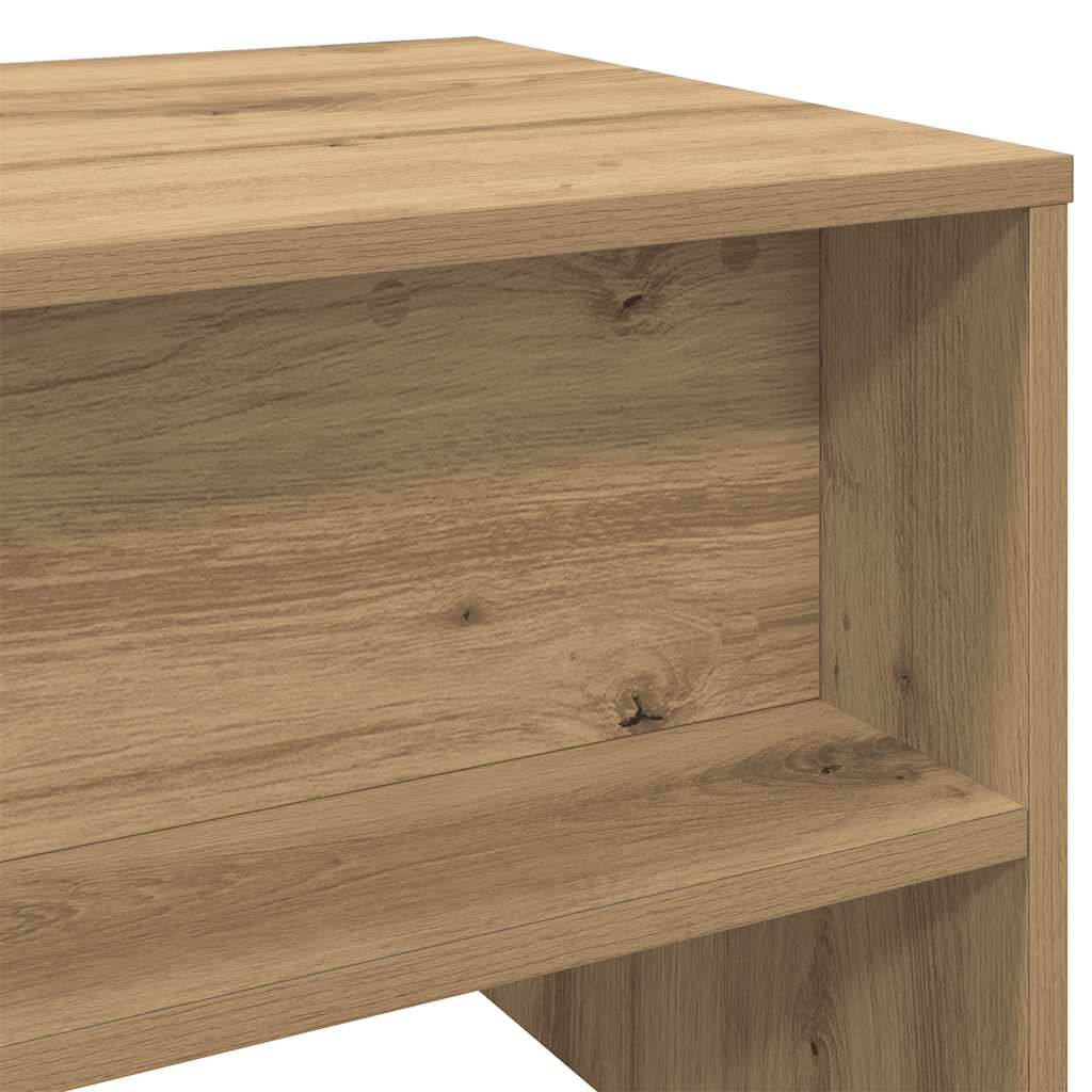 Έπιπλο Τηλεόρασης Αρτισιανή Δρυς 100x40x40 εκ από Επεξεργ. Ξύλο