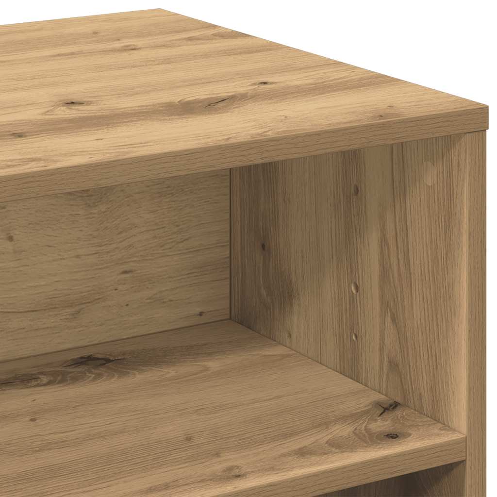 Έπιπλο Τηλεόρασης Αρτισιανή Δρυς 80x40x40 εκ Επεξ. Ξύλο