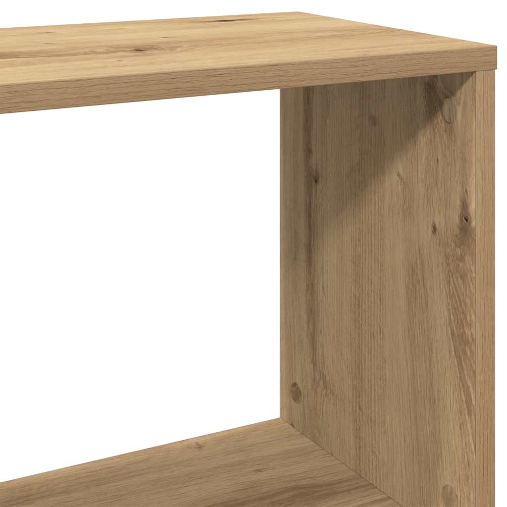 Ντουλάπι βιβλίων Artisan Oak 80x24x96 cm Κατασκευασμένο ξύλο