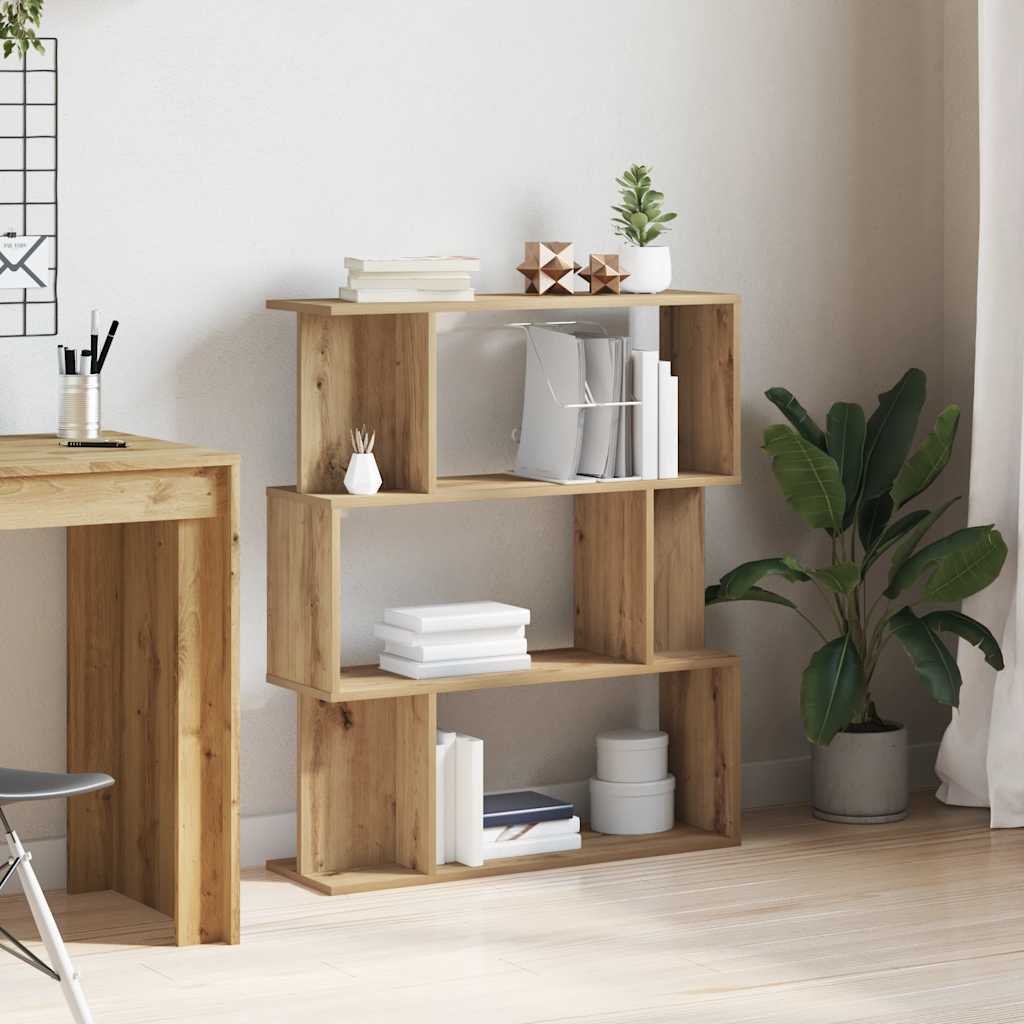 Ντουλάπι βιβλίων Artisan Oak 80x24x96 cm Κατασκευασμένο ξύλο