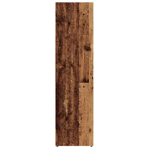 Ντουλάπι βιβλίου Παλιό Ξύλο 36x30x114 cm Μηχανικό Ξύλο - Pakobazaar