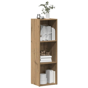 Βιβλιοθήκη Artisan Δρυς 36x30x114 εκ. Επεξεργασμένο Ξύλο - Pakobazaar