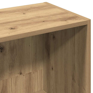 Βιβλιοθήκη Artisan Δρυς 36x30x114 εκ. Επεξεργασμένο Ξύλο - Pakobazaar