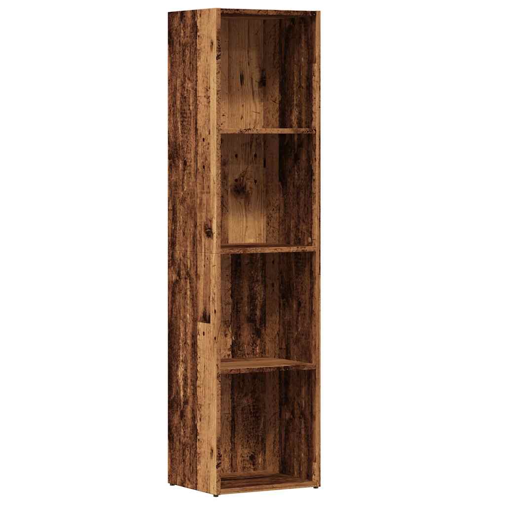 ντουλάπι βιβλίων  Παλιό ξύλο 36x30x143 cm Κατασκευασμένο ξύλο - Pakobazaar