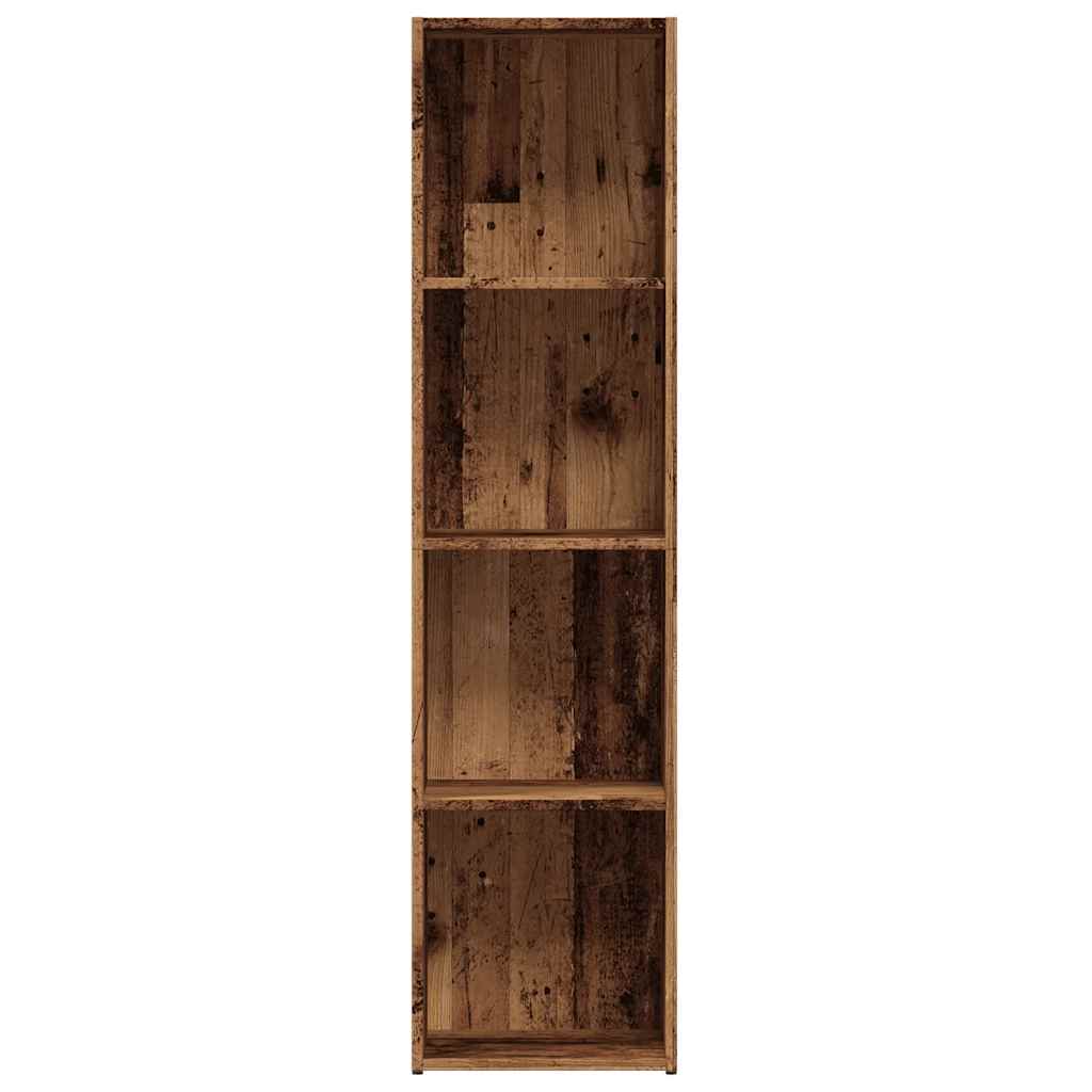 ντουλάπι βιβλίων  Παλιό ξύλο 36x30x143 cm Κατασκευασμένο ξύλο - Pakobazaar