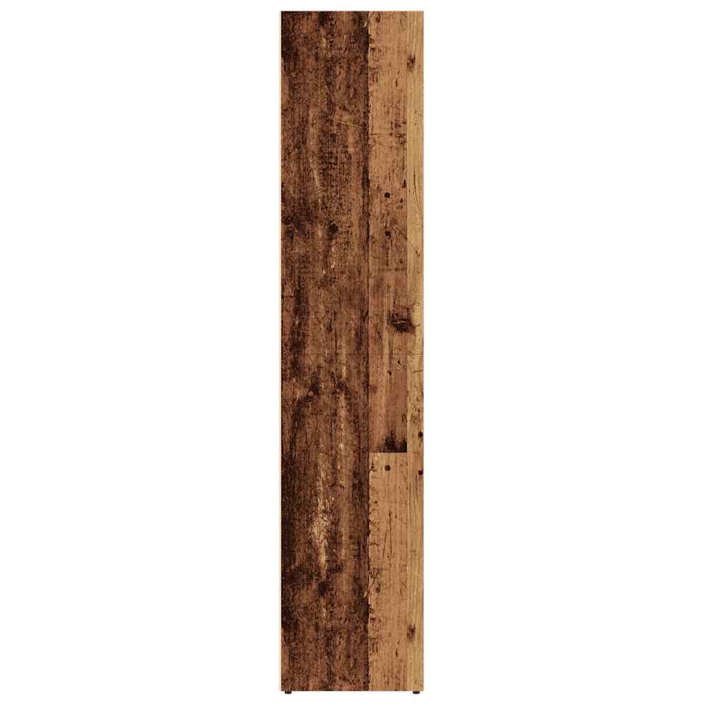 ντουλάπι βιβλίων  Παλιό ξύλο 36x30x143 cm Κατασκευασμένο ξύλο - Pakobazaar