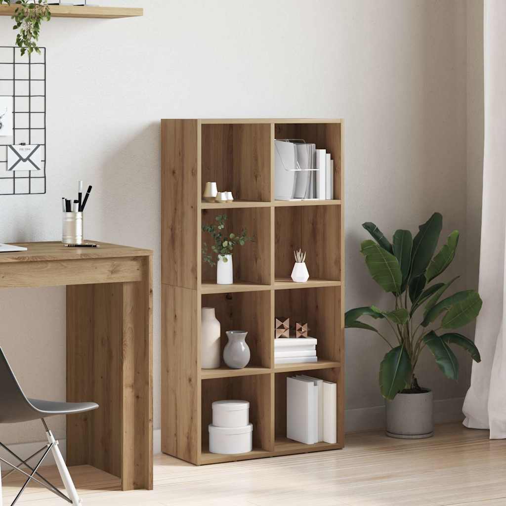 Ντουλάπι βιβλίων Artisan Oak 66x30x130 cm Κατασκευασμένο ξύλο - Pakobazaar