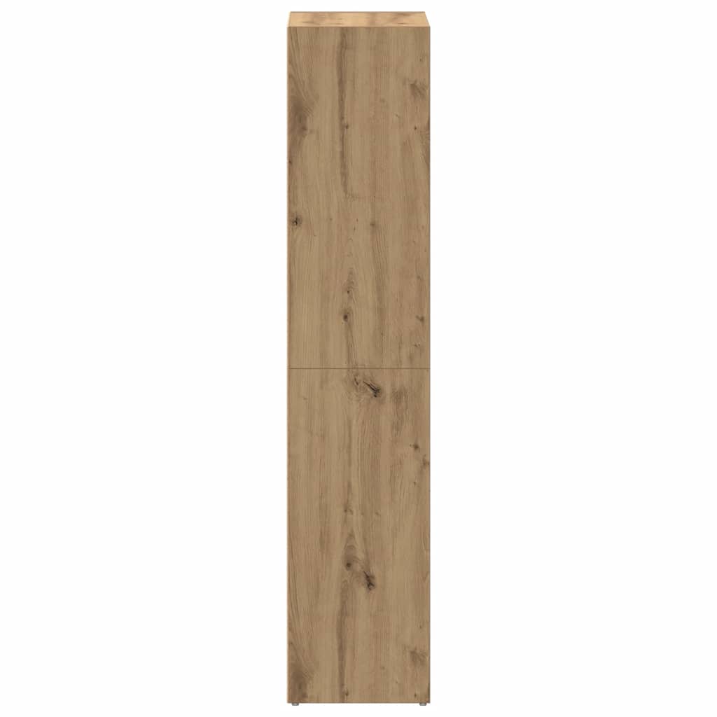 Ντουλάπι βιβλίων Artisan Oak 66x30x130 cm Κατασκευασμένο ξύλο - Pakobazaar