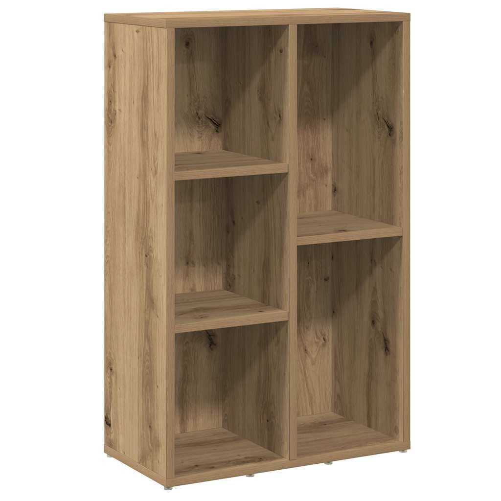 Βιβλιοθήκη Artisan Δρυς 50x25x80 εκ. Επεξεργασμένο Ξύλο