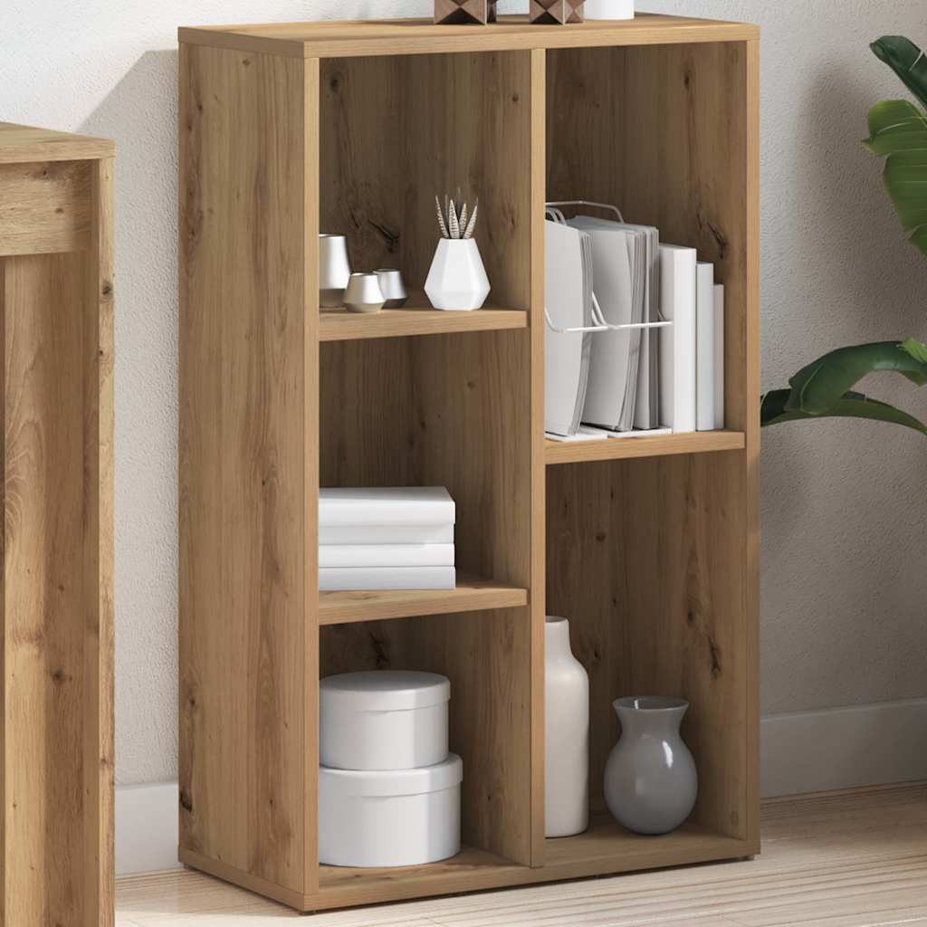 Βιβλιοθήκη Artisan Δρυς 50x25x80 εκ. Επεξεργασμένο Ξύλο