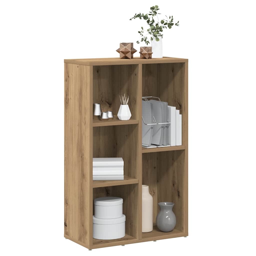 Βιβλιοθήκη Artisan Δρυς 50x25x80 εκ. Επεξεργασμένο Ξύλο