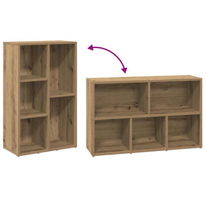 Βιβλιοθήκη Artisan Δρυς 50x25x80 εκ. Επεξεργασμένο Ξύλο