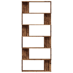Ντουλάπι βιβλίων Παλιό ξύλο 80x24x192 cm Κατασκευασμένο ξύλο - Pakobazaar