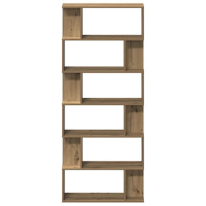 Ντουλάπι βιβλίων Artisan Oak 80x24x192 cm Κατασκευασμένο ξύλο - Pakobazaar