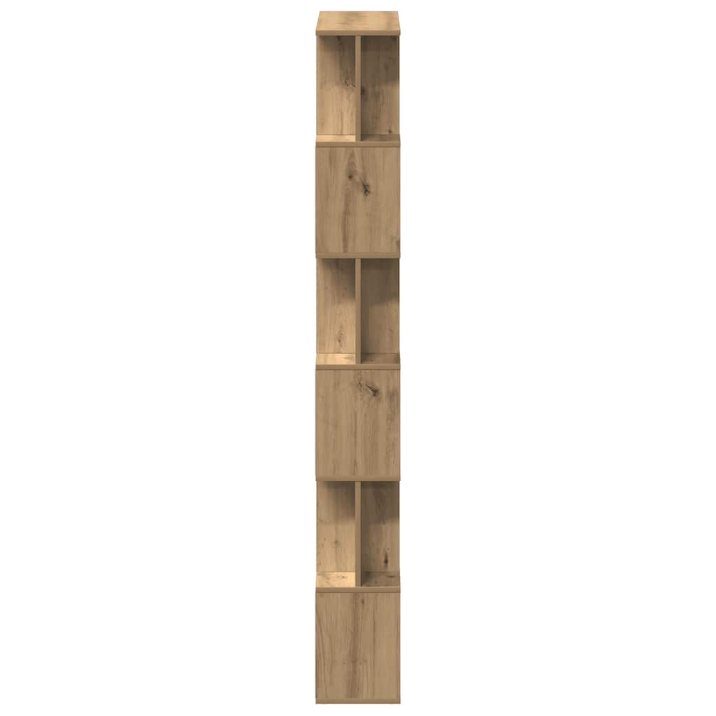 Ντουλάπι βιβλίων Artisan Oak 80x24x192 cm Κατασκευασμένο ξύλο - Pakobazaar