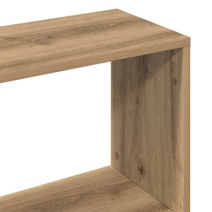 Ντουλάπι βιβλίων Artisan Oak 80x24x192 cm Κατασκευασμένο ξύλο - Pakobazaar