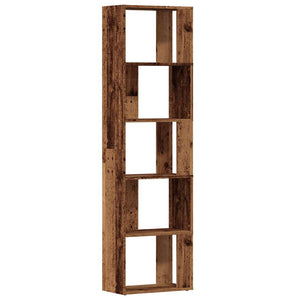 Ντουλάπι βιβλίων Παλιό ξύλο 45x24x159 cm Κατασκευασμένο ξύλο
