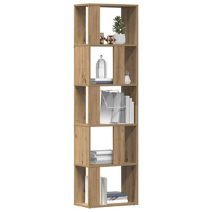 Βιβλιοθήκη Artisan Δρυς 45x24x159 εκ. Επεξεργασμένο Ξύλο
