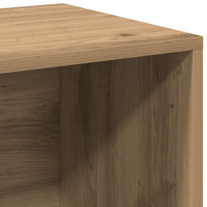 LP Κουτί Αποθήκευσης Αρτισιανή Δρυς 69,5x34x36 εκ. Επεξ.Ξύλο - Pakobazaar