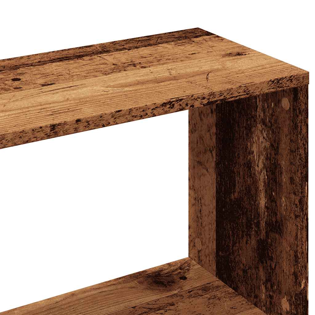 Βιβλιοθήκη Παλιό Ξύλο 97,5 x 29,5 x 100 εκ. από Μοριοσανίδα - Pakobazaar