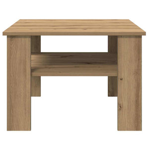 Τραπεζάκι σαλονιού Artisan Oak 60x60x42 cm Κατασκευασμένο ξύλο - Pakobazaar
