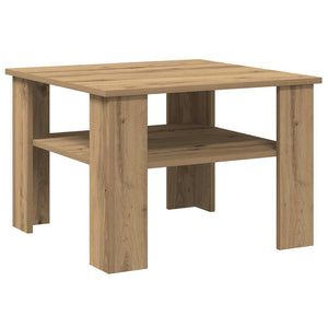 Τραπεζάκι σαλονιού Artisan Oak 60x60x42 cm Κατασκευασμένο ξύλο - Pakobazaar
