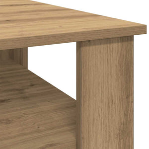 Τραπεζάκι σαλονιού Artisan Oak 60x60x42 cm Κατασκευασμένο ξύλο - Pakobazaar