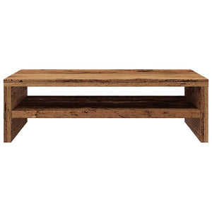 Βάση οθόνης  Παλιό ξύλο 42x24x13 cm Κατασκευασμένο ξύλο