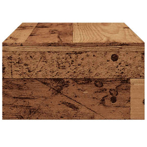 Βάση οθόνης  Παλιό ξύλο 42x24x13 cm Κατασκευασμένο ξύλο