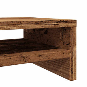 Βάση οθόνης  Παλιό ξύλο 42x24x13 cm Κατασκευασμένο ξύλο