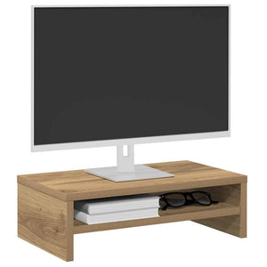 Βάση οθόνης  Artisan Oak 42x24x13 cm Κατασκευασμένο ξύλο - Pakobazaar
