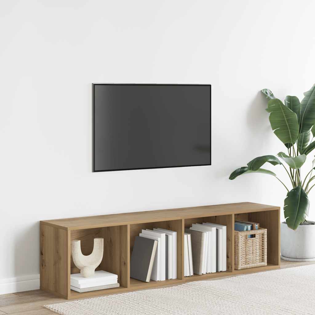 Ντουλάπι βιβλίου/ΤV Ντουλάπι Artisan Oak 36x30x143cm - Pakobazaar