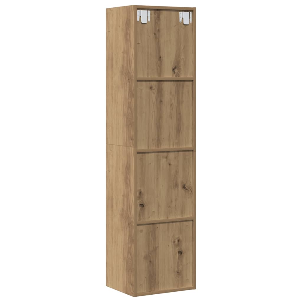 Ντουλάπι βιβλίου/ΤV Ντουλάπι Artisan Oak 36x30x143cm - Pakobazaar