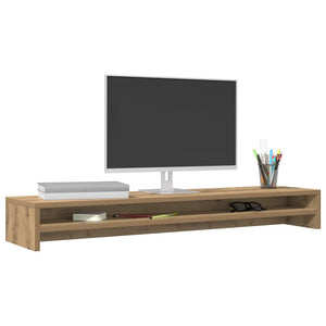 Βάση Οθόνης Artisan Δρυς 100x24x13 εκ. από Τεχνητό Ξύλο