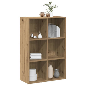 Ντουλάπι βιβλίου/Σιδερένιο ντουλάπι Artisan Oak 66x30x98 cm - Pakobazaar